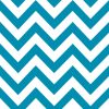 Teal Chevron